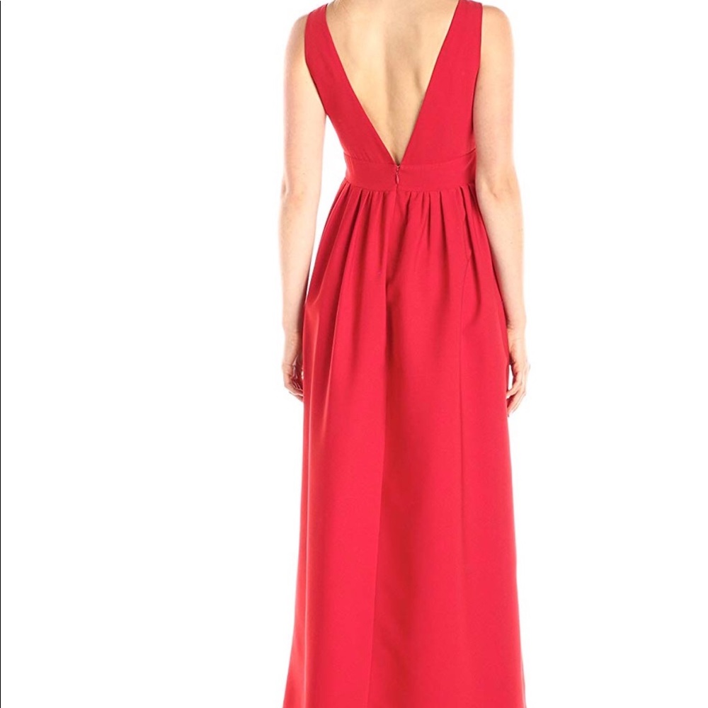 Jill Stuart Plunge V-Neck Gown